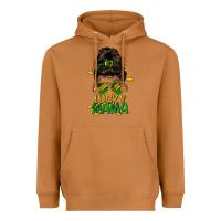 Meerkat lucky mama St. Patricks Day Heavyweight Hoodie - FaDigitalArtStudio