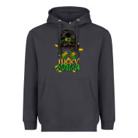 Smoke lucky mama St. Patricks Day Heavyweight Hoodie - FaDigitalArtStudio