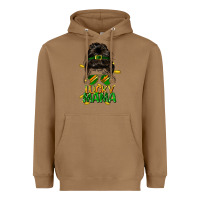 Toasted Coconut lucky mama St. Patricks Day Heavyweight Hoodie - FaDigitalArtStudio