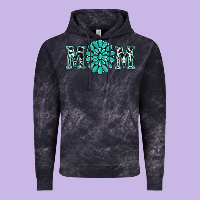 Western Mom Vintage Hoodie Designed By Ranaportraitstore