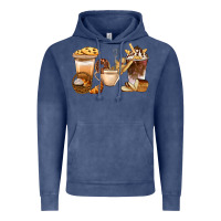 Vintage Denim Bakery Coffee Cups With Cookie Bbs Vintage Hoodie - BundleAndBundleShop