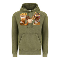 Vintage Olive Bakery Coffee Cups With Cookie Bbs Vintage Hoodie - BundleAndBundleShop