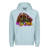 Blue Mist football grandma Premium Hoodie - OliviaCreatesArt
