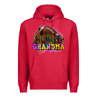 Cardinal football grandma Premium Hoodie - OliviaCreatesArt