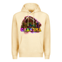 Pina Colada football grandma Premium Hoodie - OliviaCreatesArt