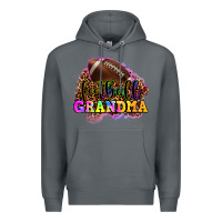 Rock football grandma Premium Hoodie - OliviaCreatesArt