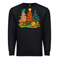 Black christmas basketball trees bbs Premium Sweatshirt - BundleAndBundleShop
