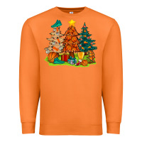 Carrot christmas basketball trees bbs Premium Sweatshirt - BundleAndBundleShop