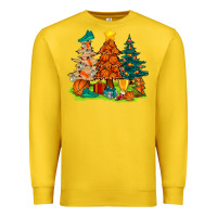 Lemon christmas basketball trees bbs Premium Sweatshirt - BundleAndBundleShop