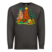 Smoke christmas basketball trees bbs Premium Sweatshirt - BundleAndBundleShop