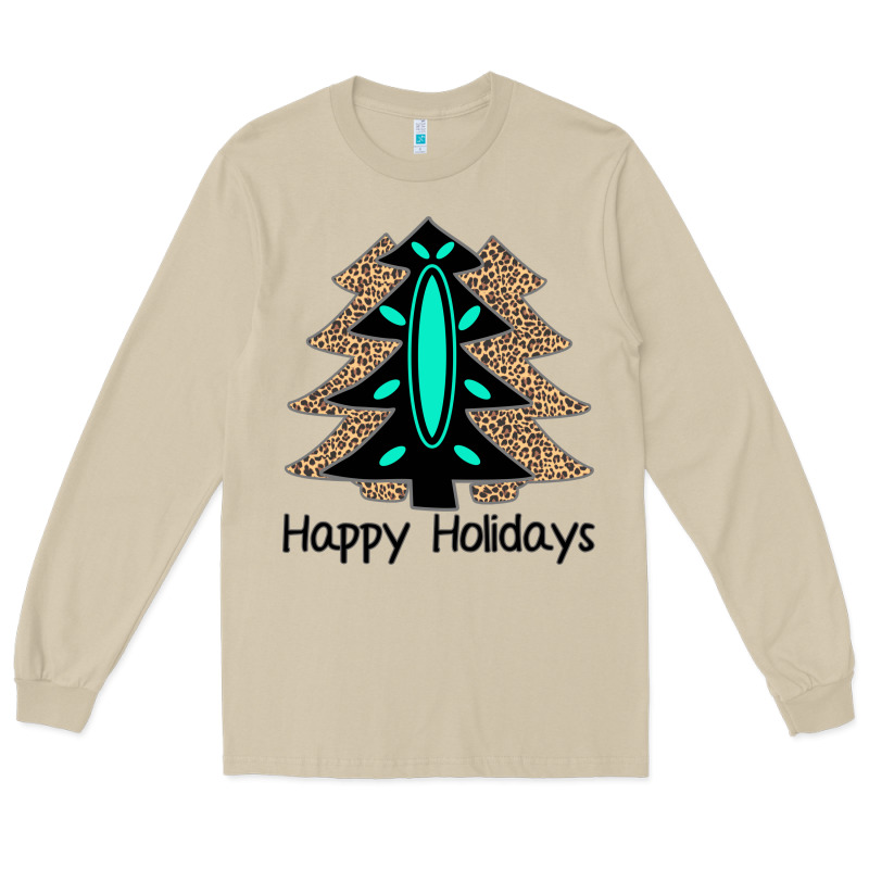 Happy Holidays Tree Long Sleeve Tee by Bettercallsaul | Teevron