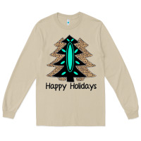 Mushroom Happy Holidays Tree Long Sleeve Tee - Bettercallsaul