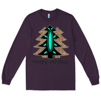 Plum Happy Holidays Tree Long Sleeve Tee - Bettercallsaul