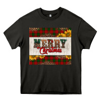 Asphalt merry Christmas sunflowers Heavy Core Tee - Jasminsmagicworld