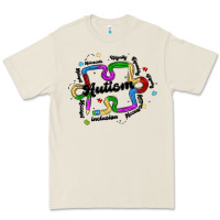 Bone autism teacher pencil Premium Tee - MaliasSmallBusiness