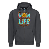 Smoke Being a Mom makes my life complete Mother's Day Zipper Hoodie - CowGirlArtShop