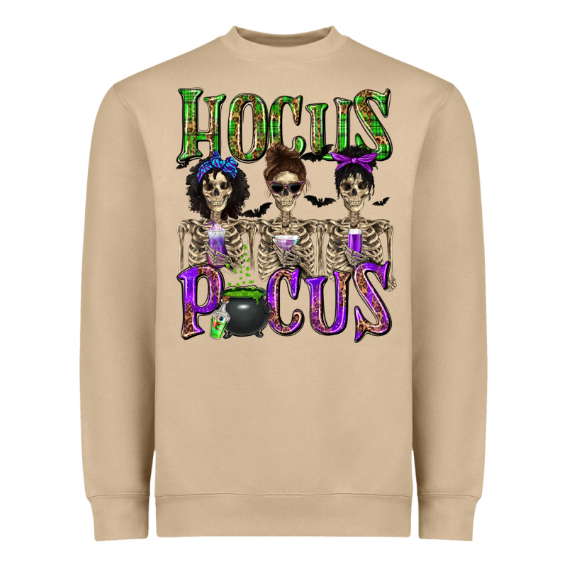 Hocus Pocus With Skeletons Heavyweight Sweatshirt by texasbilliewilder | Teevron