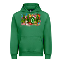 Emerald Christmas teacher Urban Hoodie - CowhideDigitalArt