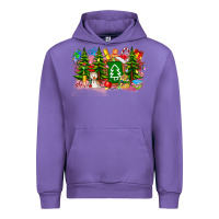 Tulip Christmas teacher Urban Hoodie - CowhideDigitalArt