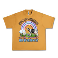 Peanut Butter buy me animals and tell me you hate the government Urban Heavy Tee - LillyAllenDesigns