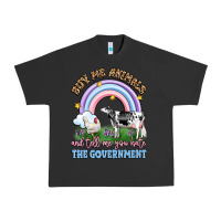 Pigment Black buy me animals and tell me you hate the government Urban Heavy Tee - LillyAllenDesigns