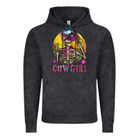 Vintage Black Cowgirl Skeleton With Landscape Vintage Hoodie - BundleAndBundleShop