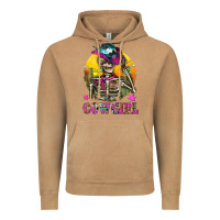 Cowgirl Skeleton With Landscape Vintage Hoodie | Teevron