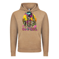 Vintage Coffee Cowgirl Skeleton With Landscape Vintage Hoodie - BundleAndBundleShop