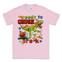 Bubblegum Pink ready to crush pre k Classic Tee - BundleAndBundleShop