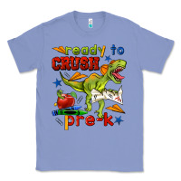 Colony Blue ready to crush pre k Classic Tee - BundleAndBundleShop
