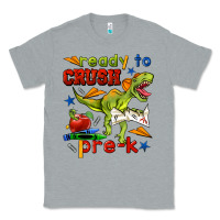 Heather Grey ready to crush pre k Classic Tee - BundleAndBundleShop