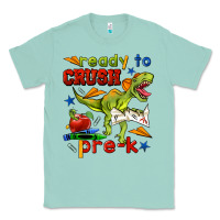 Seafoam ready to crush pre k Classic Tee - BundleAndBundleShop