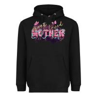 Black Most loved mother Mother's Day Heavyweight Hoodie - FaDigitalArtStudio