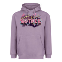 Lavender Most loved mother Mother's Day Heavyweight Hoodie - FaDigitalArtStudio