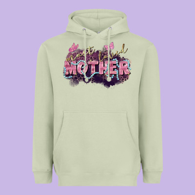 Most Loved Mother Mother's Day Heavyweight Hoodie Designed By Fadigitalartstudio
