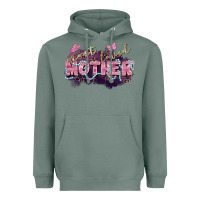 Sage Most loved mother Mother's Day Heavyweight Hoodie - FaDigitalArtStudio