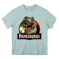 Arona Western Papasaurus Papa Dinosaur Heavy Core Tee - LillyAllenDesigns