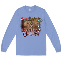 Colony Blue Merry Christmas Hairdresser Long Sleeve Tee - Bettercallsaul