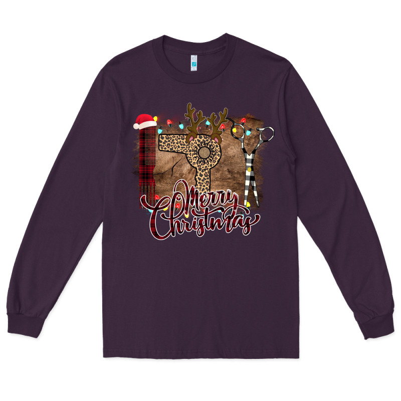 Merry Christmas Hairdresser Long Sleeve Tee by Bettercallsaul | Teevron