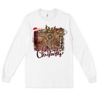 White Merry Christmas Hairdresser Long Sleeve Tee - Bettercallsaul