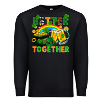 Black St. Patrick's Day better together Premium Sweatshirt - FaDigitalArtStudio