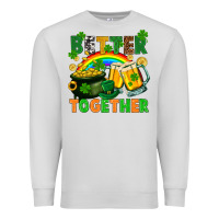 Dove Grey St. Patrick's Day better together Premium Sweatshirt - FaDigitalArtStudio