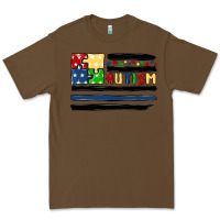 Cacao autism usa flag Premium Tee - MaliasSmallBusiness