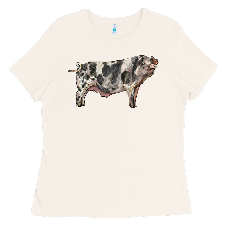 Spotted Pig Ladies Tee by LillyAllenDesigns | Teevron