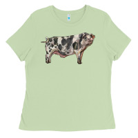 Matcha Spotted Pig Ladies Tee - LillyAllenDesigns