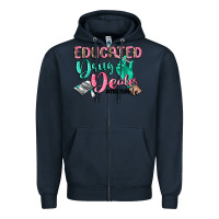 Navy Educated drug dealer Nurse life Zipper Hoodie - CowGirlArtShop