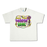 Pistachio small town mardi gras Urban Heavy Tee - LillyAllenDesigns