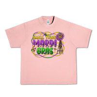 Salmon small town mardi gras Urban Heavy Tee - LillyAllenDesigns