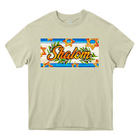 Mossy shalom with olive branch Heavy Core Tee - AdoDesignShop