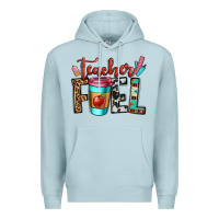 Blue Mist teacher fuel Premium Hoodie - OliviaCreatesArt